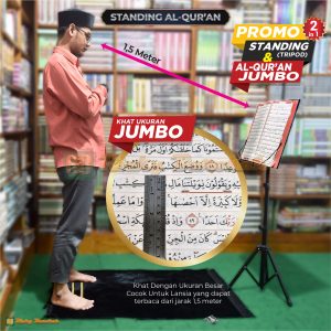 Standing Al Quran Jumbo, Jual Al Quran Besar Super Jumbo Terlengkap