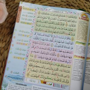 10 Rekomendasi Al-Quran Terjemahan dan Tajwid Lengkap, Al-Quran Al Hufaz Junior 5 Blok Berwarna Ukuran A5